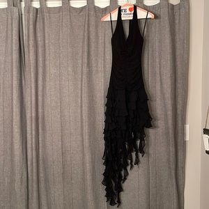Women’s BCBG Maxazria black halter dress, size XS